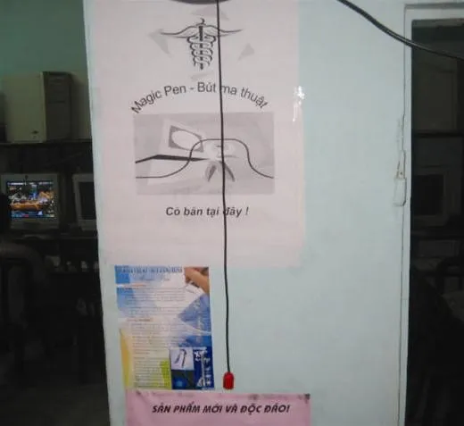 Hình ảnh bút tàng hình bày bán tại Hà Nội