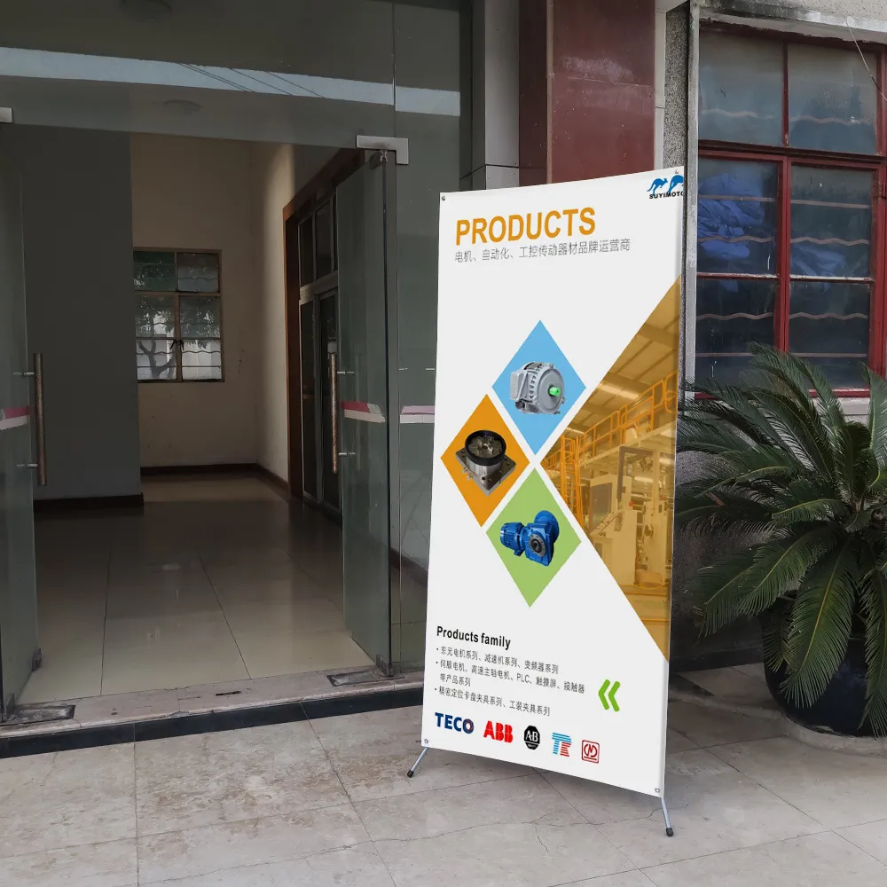 Standee chữ X cường lực kích thước 60x160cm