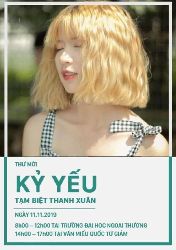 Các hình thức thiệp mời kỷ yếu đa dạng