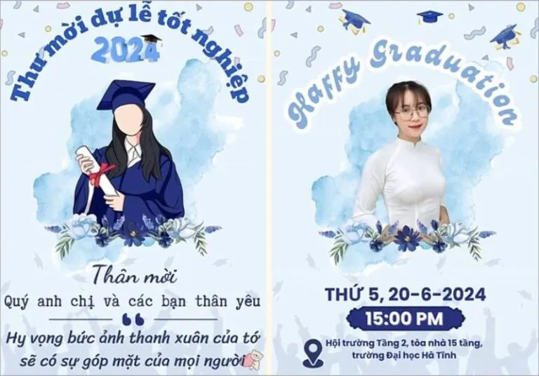 Ý nghĩa thiệp mời kỷ yếu - lưu giữ kỷ niệm
