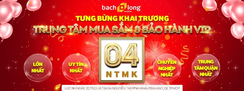 Mẫu banner khai trương ấn tượng cho cửa hàng mới