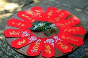 Trang trí bao lì xì Tết đẹp