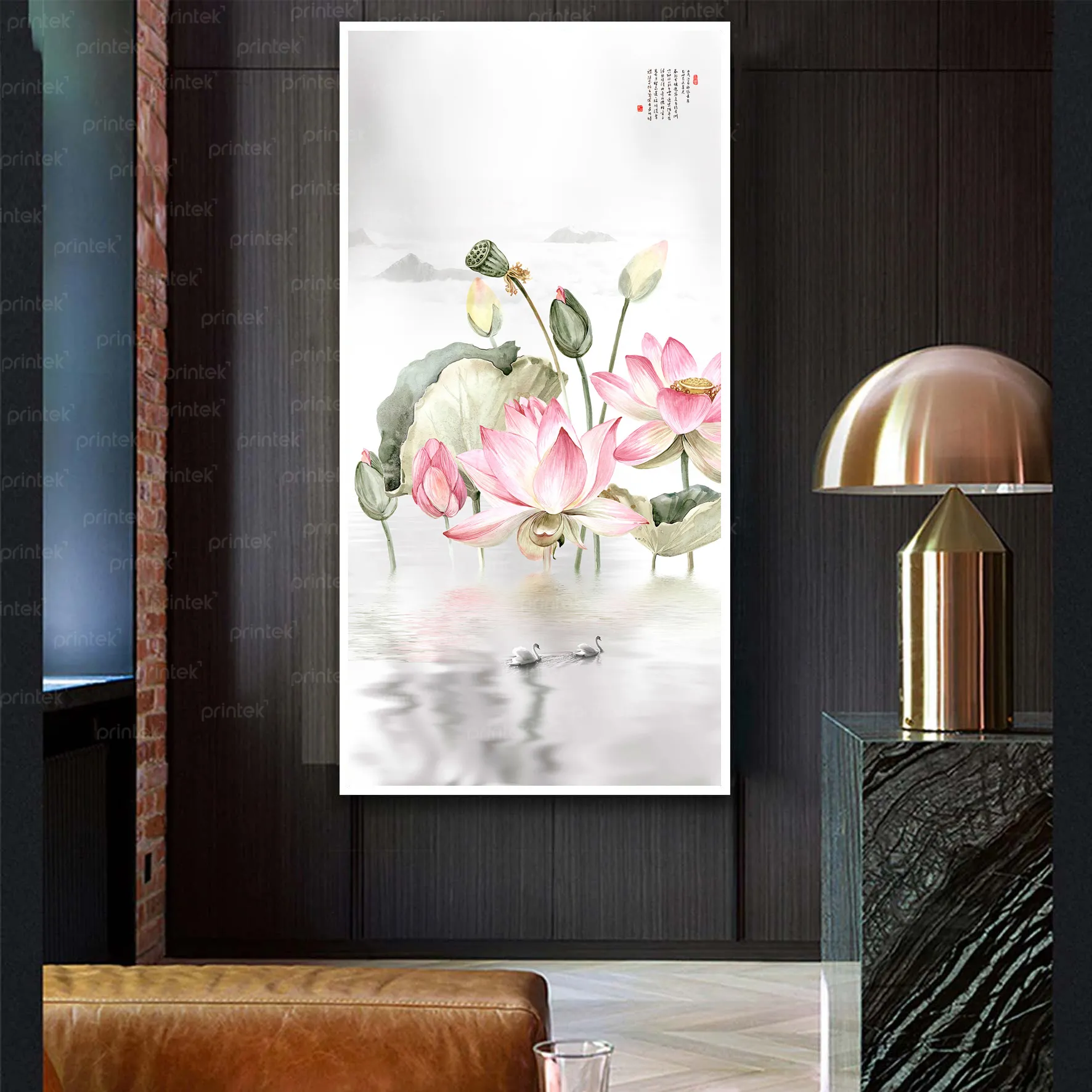 Tranh canvas tỉ lệ 1:2