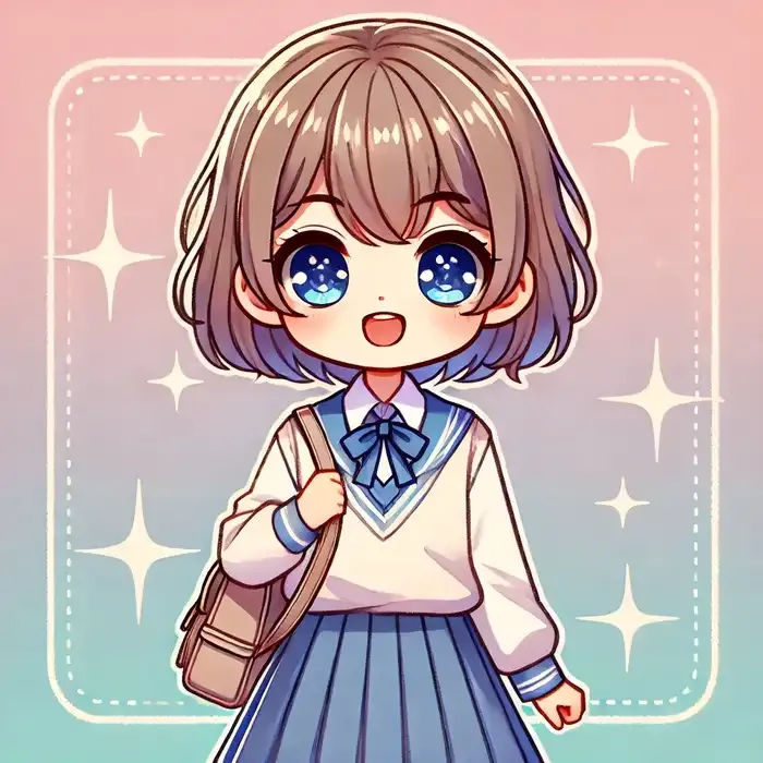 Tuyển tập hình ảnh chibi học sinh cấp 2 phổ biến