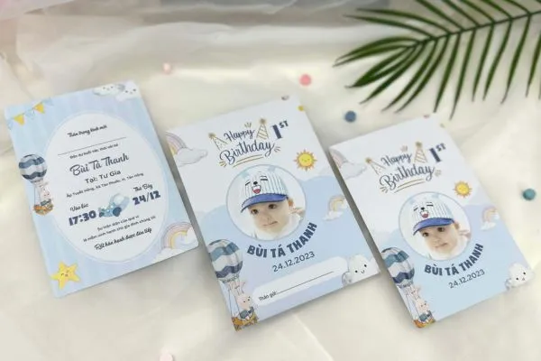 Ý nghĩa của thiệp mời thôi nôi