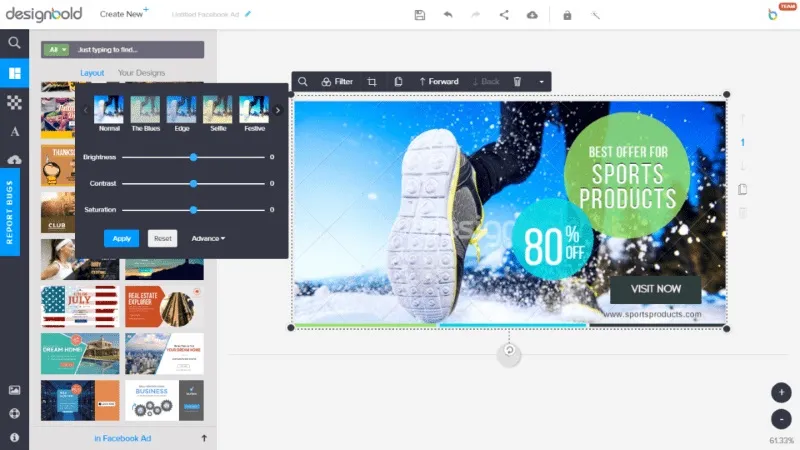 DesignBold - Nền tảng thiết kế banner online đơn giản, hiệu quả