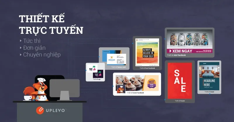 Uplevo - Công cụ thiết kế banner online phù hợp với thị hiếu Việt Nam