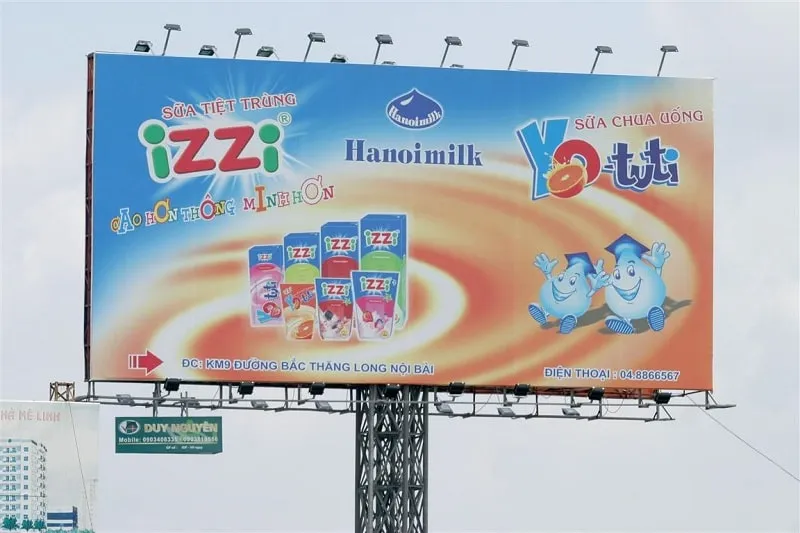Poster đồ ăn khổ lớn