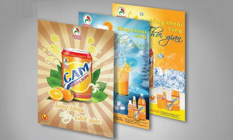 Poster đồ ăn sáng tạo