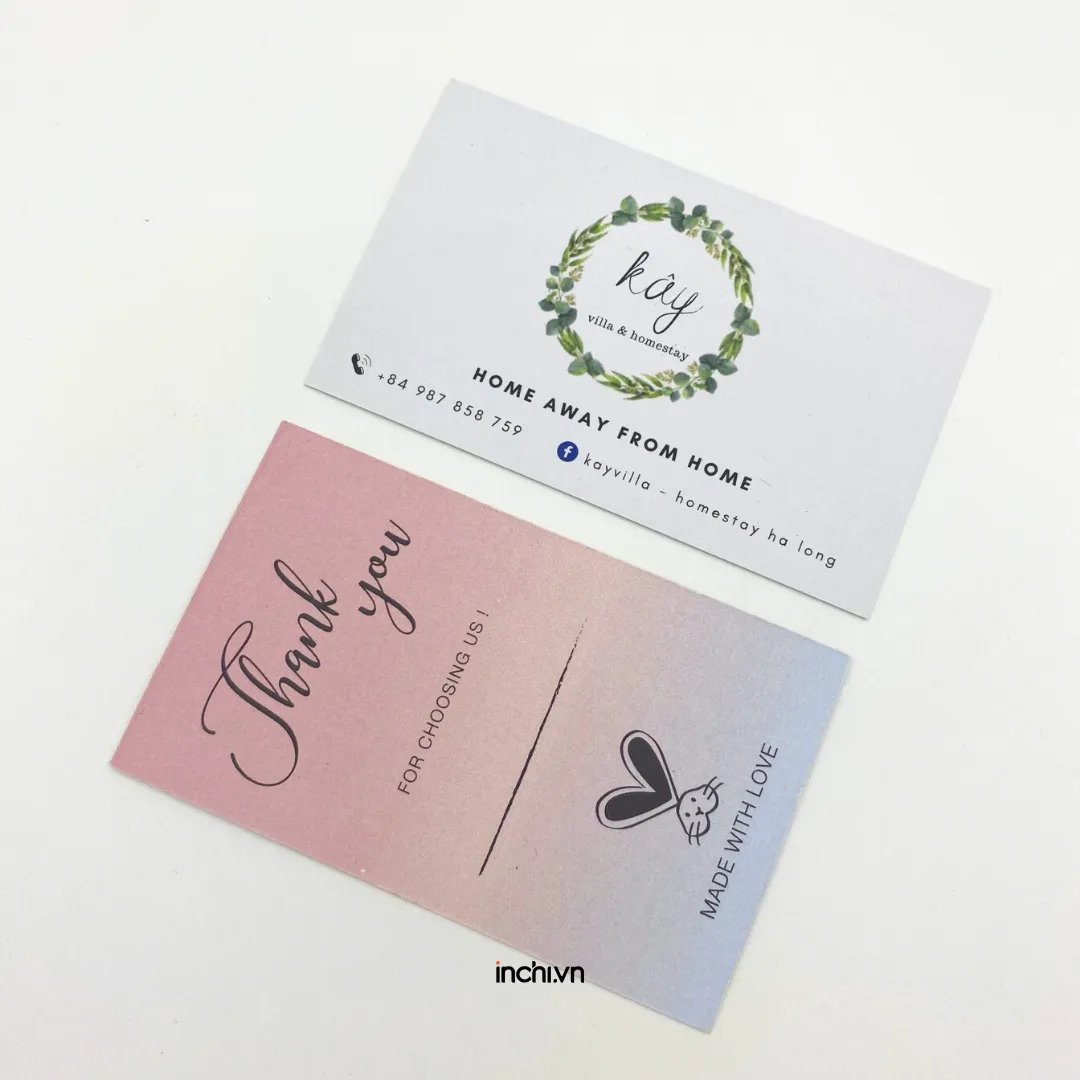 alt: Một mẫu card visit khác, thể hiện sự chuyên nghiệp và tinh tế