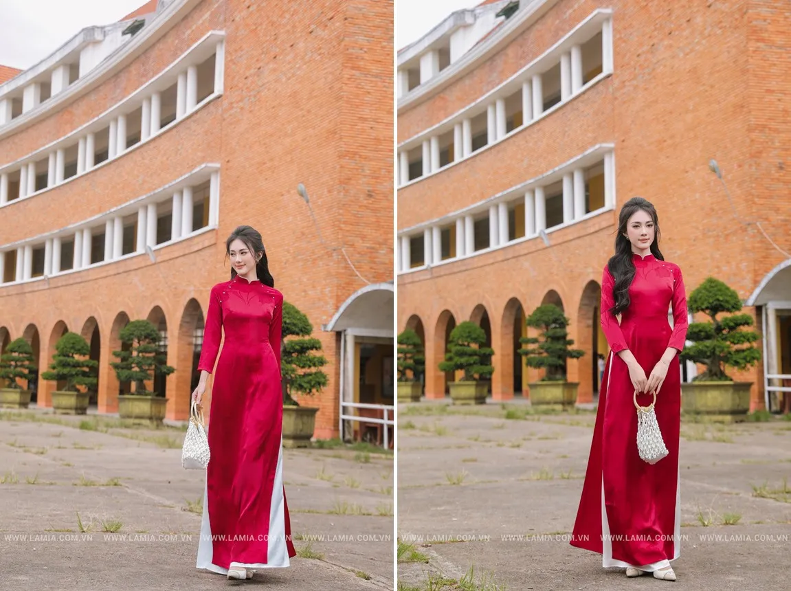 chụp ảnh áo dài ở Huế