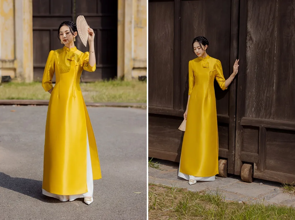 chụp ảnh áo dài Hoàng Thành Thăng Long