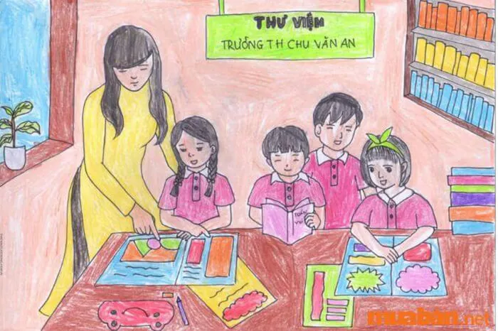 Tái hiện hình ảnh quen thuộc về cô giáo trên bục giảng