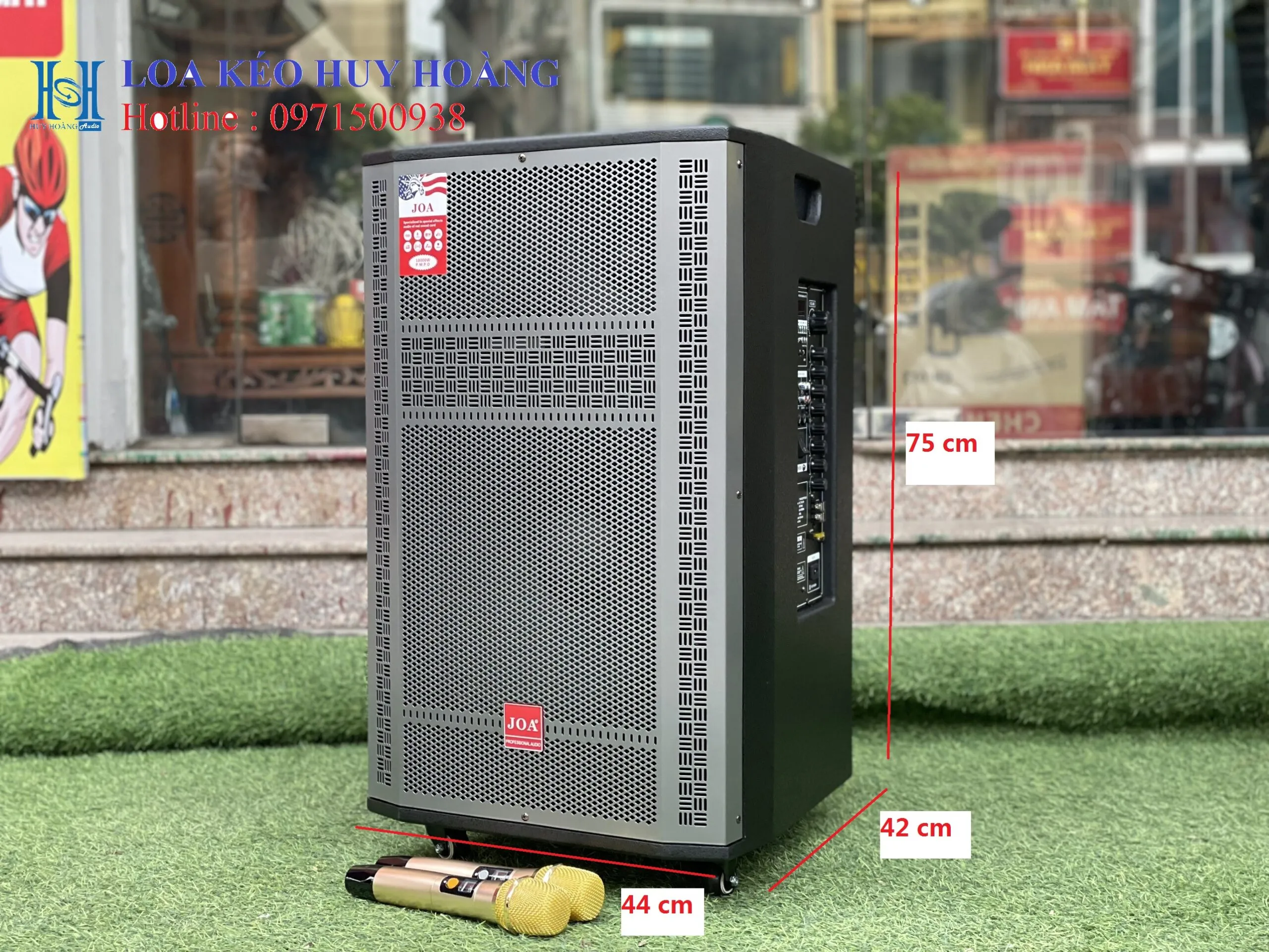 Dòng loa kéo công suất 3800W cỡ lớn