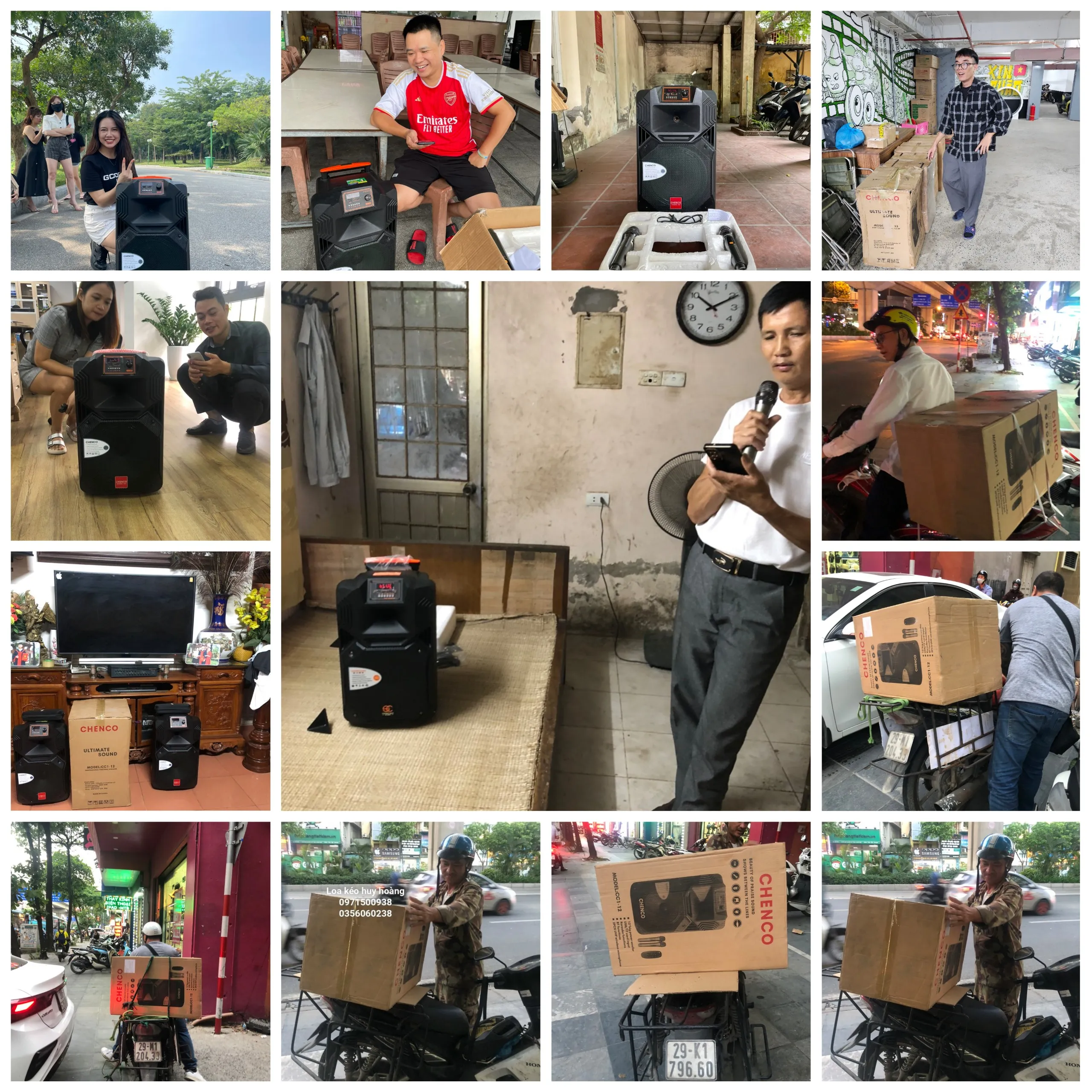 Phản hồi tích cực từ khách hàng thuê loa kéo