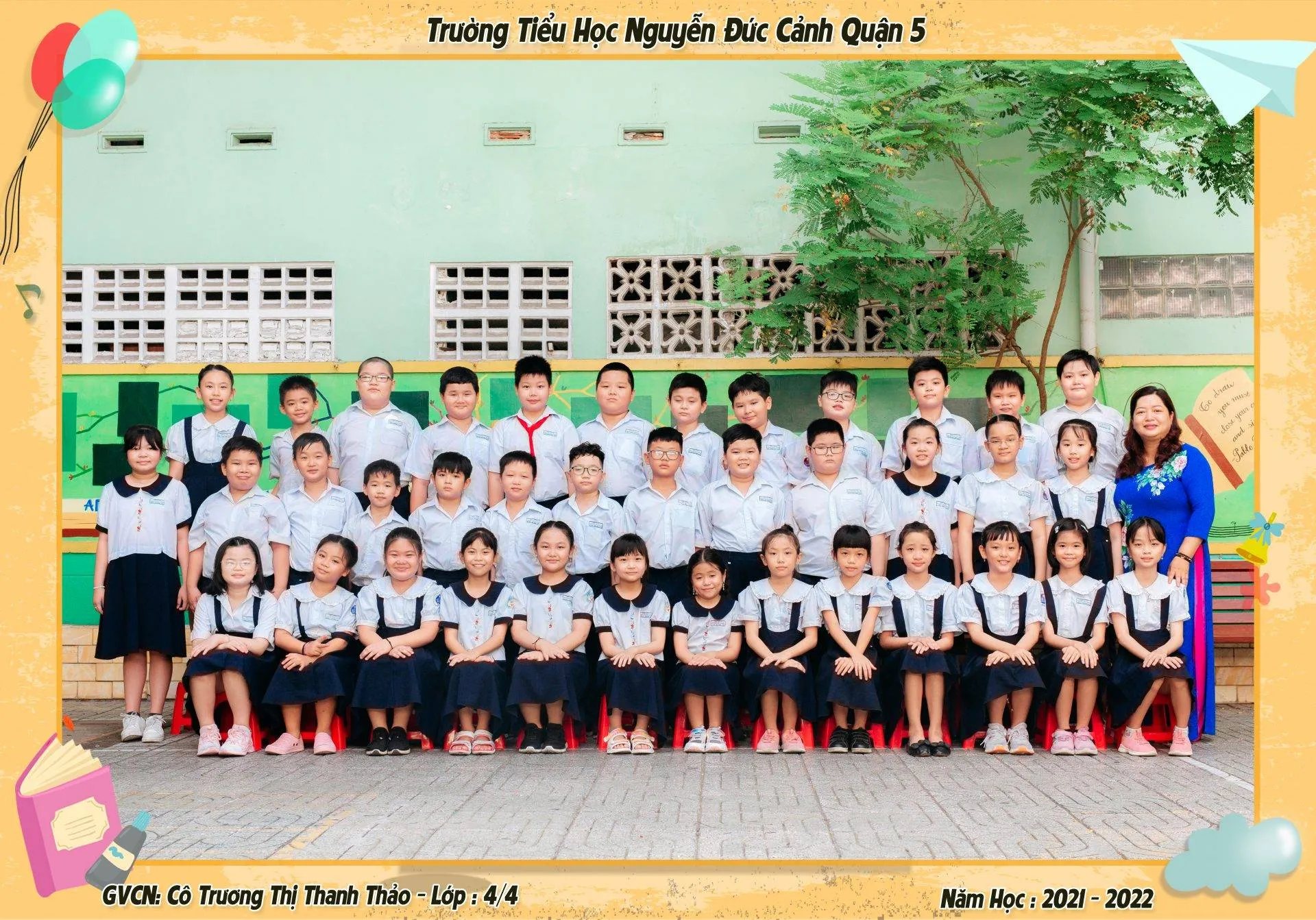 Gương mặt tươi sáng của các bé mầm non