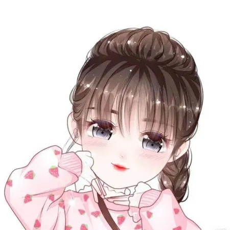 Ảnh avatar dễ thương cho nữ phong cách chibi, cô gái ôm gấu bông đáng yêu