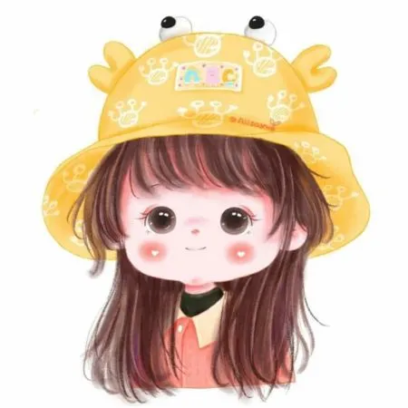 Ảnh avatar hoạt hình đẹp cho nữ với nhóm bạn