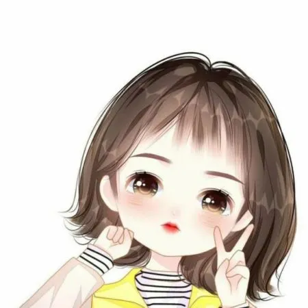 Ảnh avatar đáng yêu cho nữ với hình cô gái và chú mèo