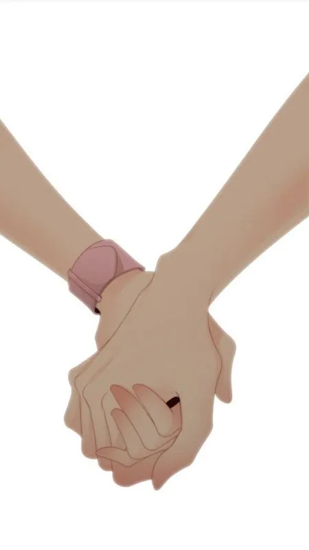 Ảnh nắm tay style Anime độc đáo