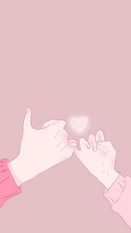 Ảnh tay nắm tay trong thế giới Anime
