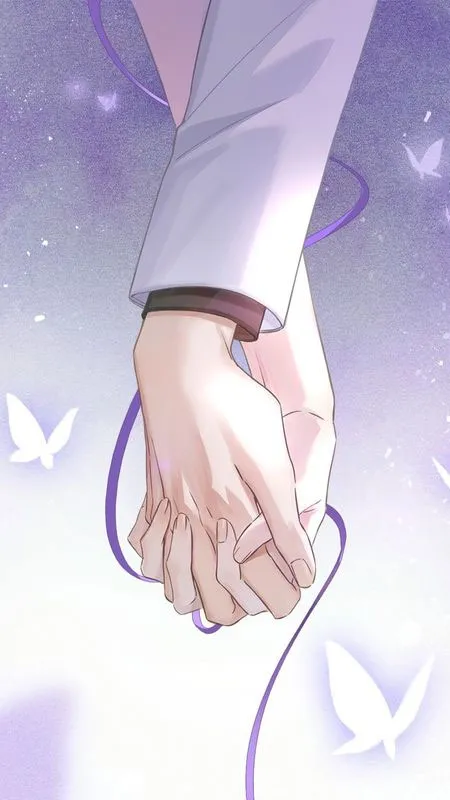 Ảnh nắm tay phong cách vẽ Anime