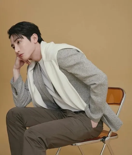 Chụp ảnh nam với trang phục vest/blazer lịch lãm.
