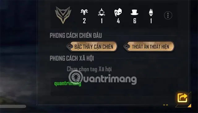 Chữ ký trong Free Fire hiển thị màu sắc theo mã đã nhập