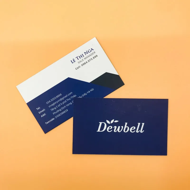 Thiết kế card visit Quản lý hiện đại và ấn tượng