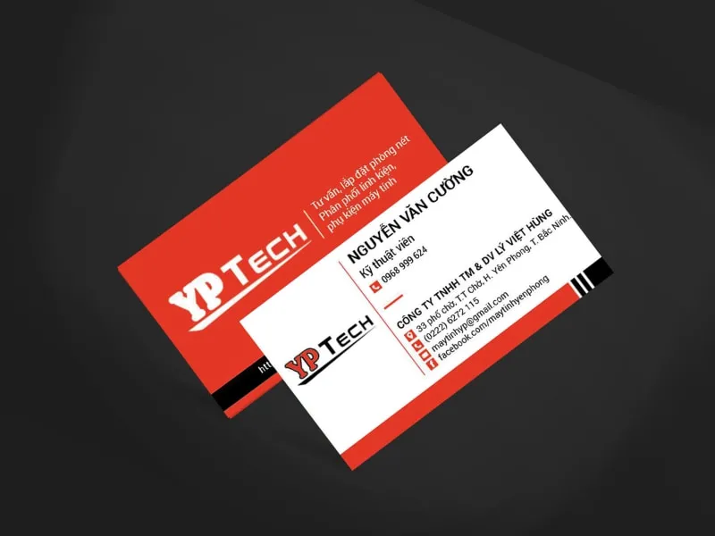 Thiết kế card visit cho lập trình viên hoặc chuyên gia IT