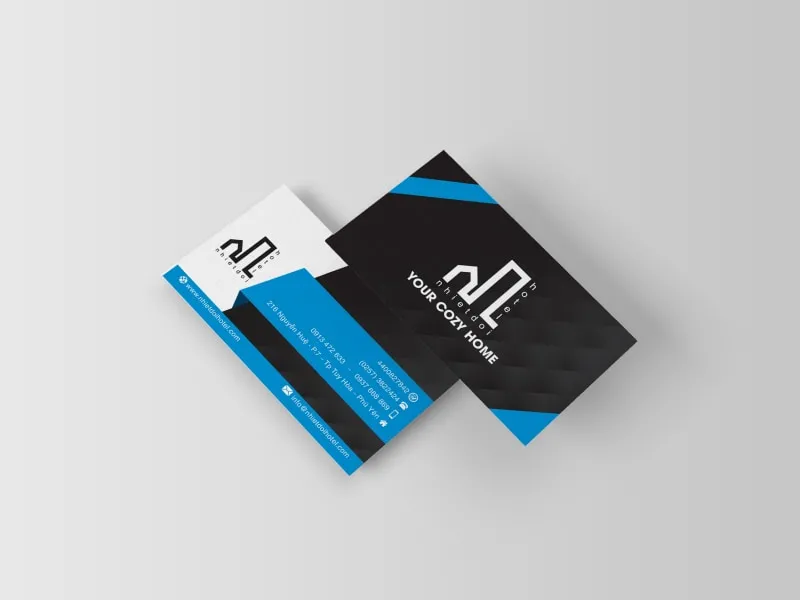 Card visit Kỹ sư với phong cách thiết kế mạnh mẽ, cá tính