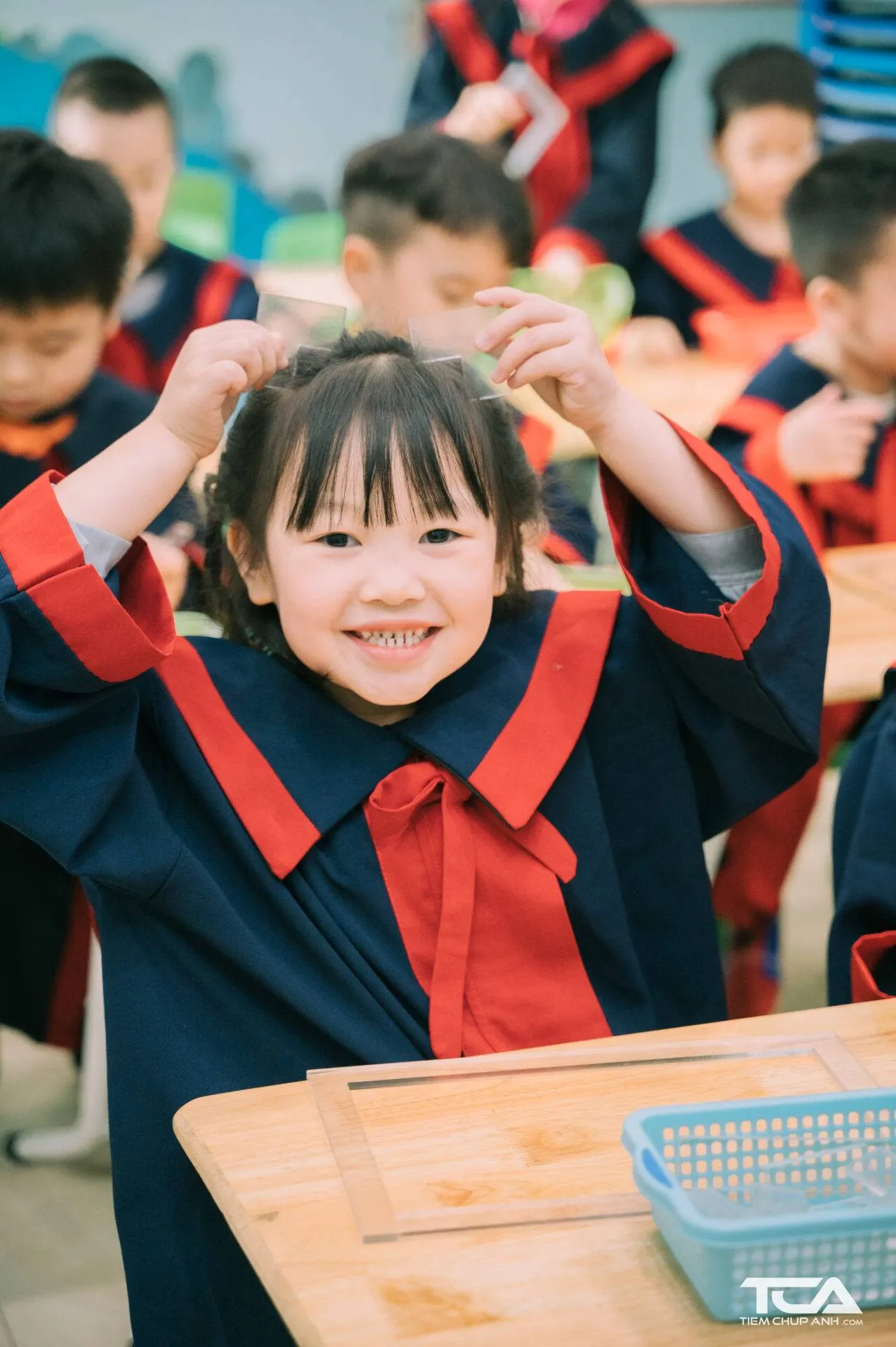 Khoảnh khắc đáng yêu của bé mầm non