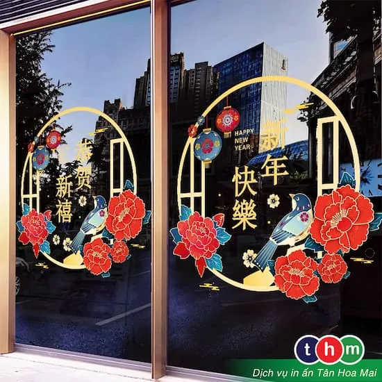 Mẫu decal trang trí Trung Thu 10