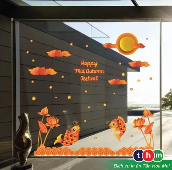 Mẫu decal trang trí Trung Thu 19