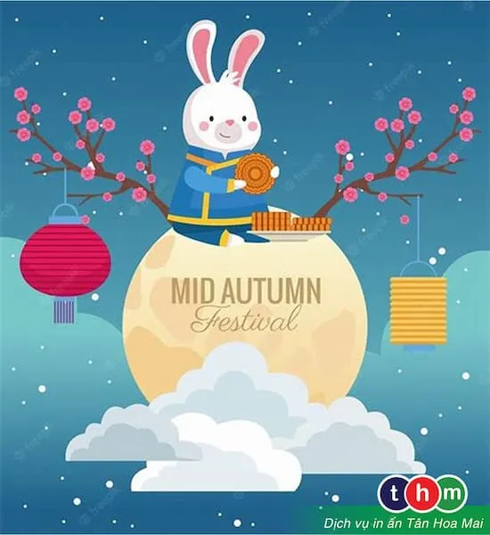 Mẫu decal trang trí Trung Thu 21