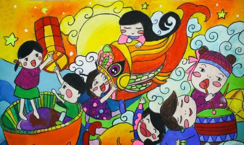 Tuyển tập hình vẽ về Tết Trung Thu