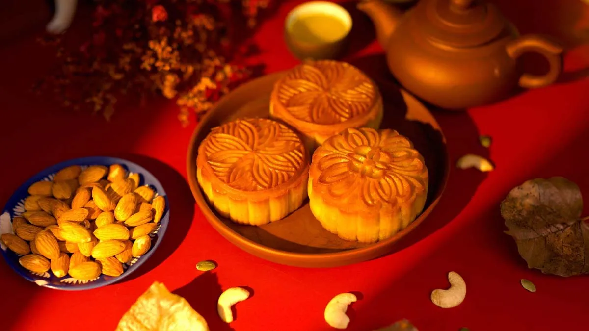 Bánh Trung thu nhân mè đen