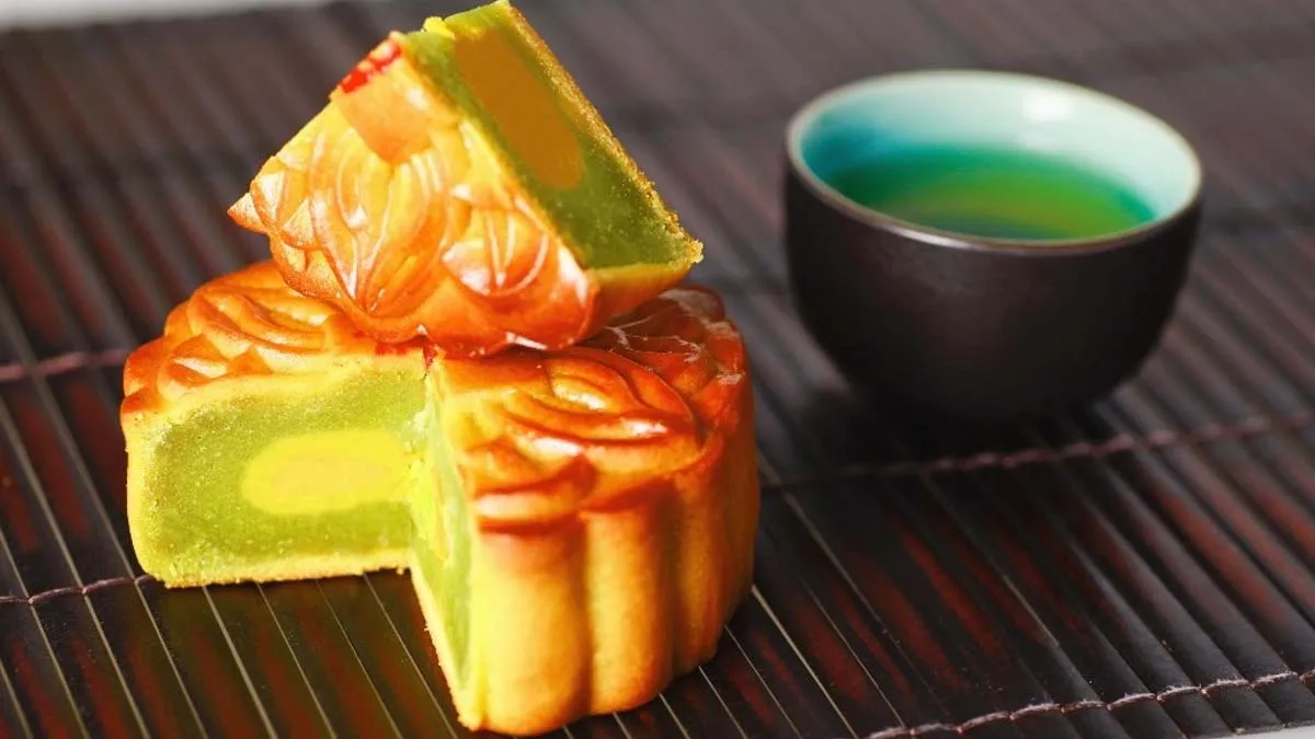 Bánh Trung thu hình quả bí ngô