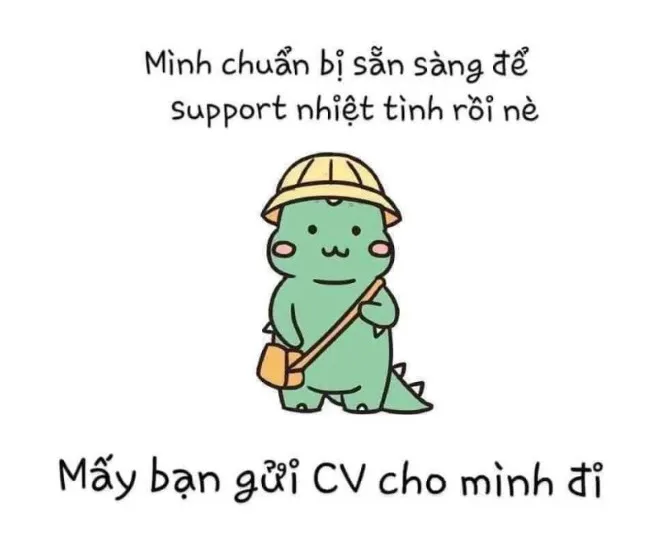 Hình ảnh chế về tuyển dụng vui nhộn, dí dỏm