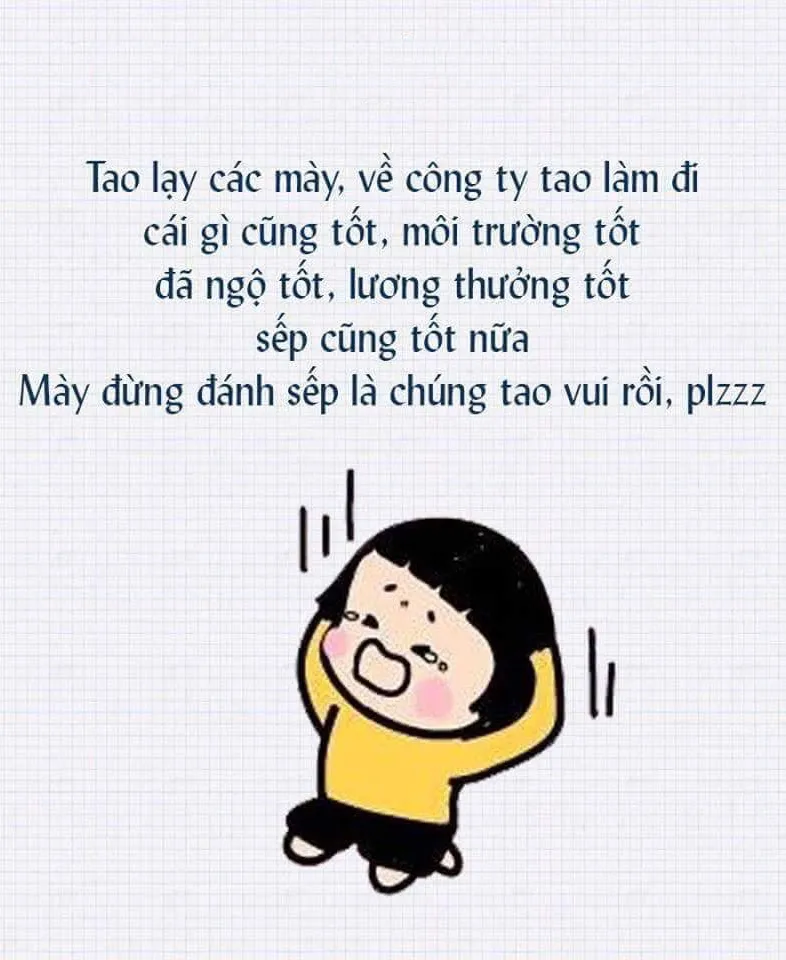Mẫu ảnh tuyển dụng độc đáo với hình minh họa vui nhộn