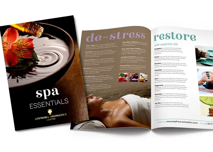 Catalogue dịch vụ spa thư giãn, chăm sóc sức khỏe