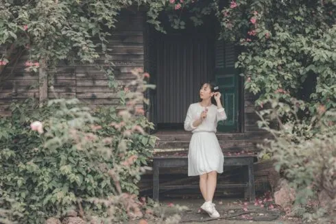 Góc phố cổ Hội An được tái hiện chân thực tại vườn hoa Long Biên
