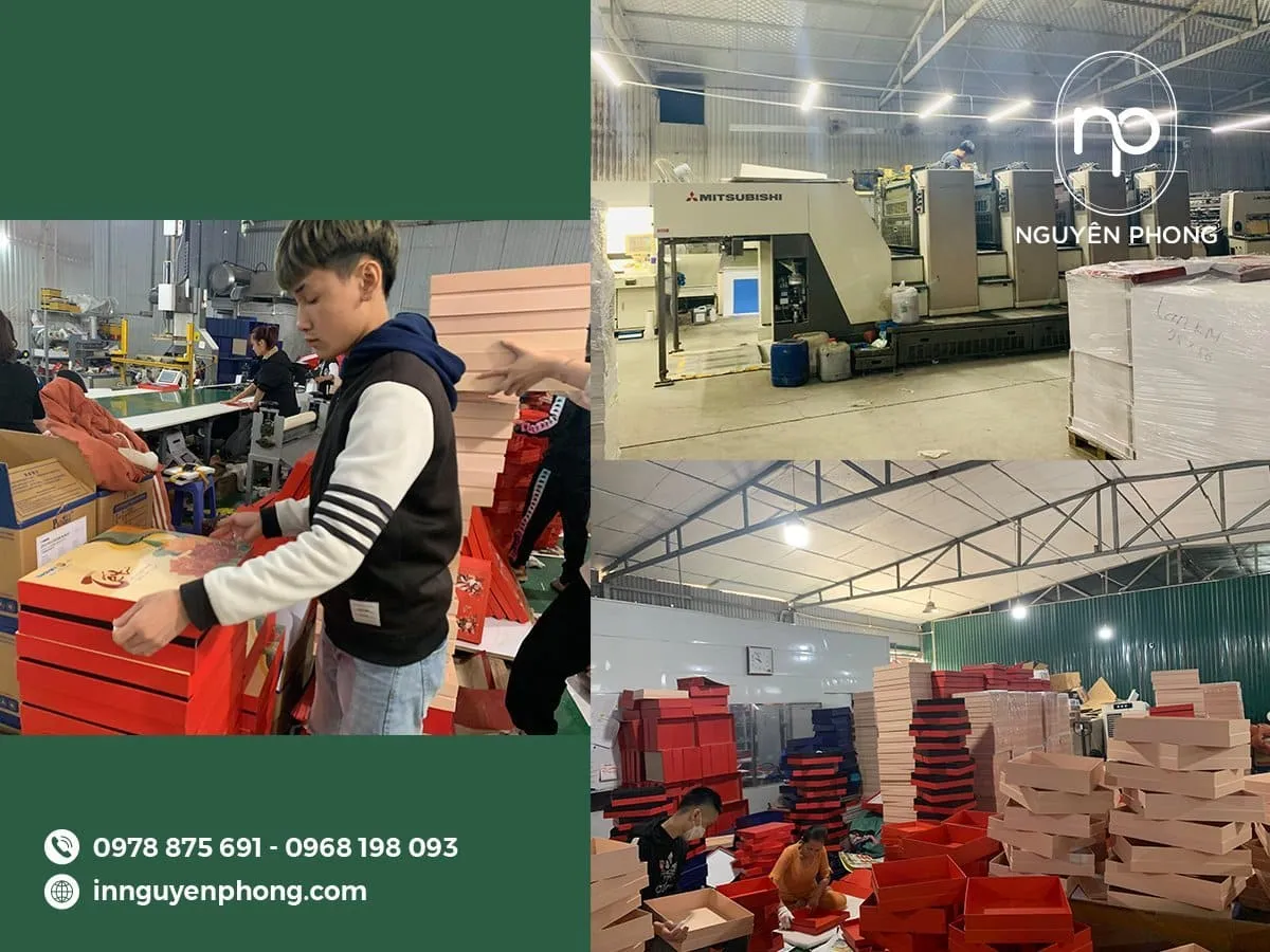 Quy trình in ấn tại xưởng in BAO BÌ GIẤY HỒNG PHÁT