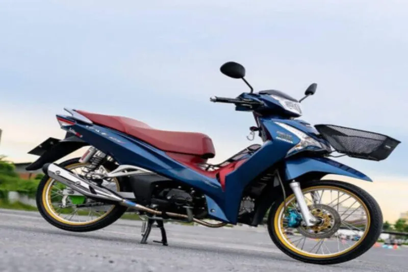 Ảnh xe máy đẹp đã được tùy chỉnh lại các chi tiết