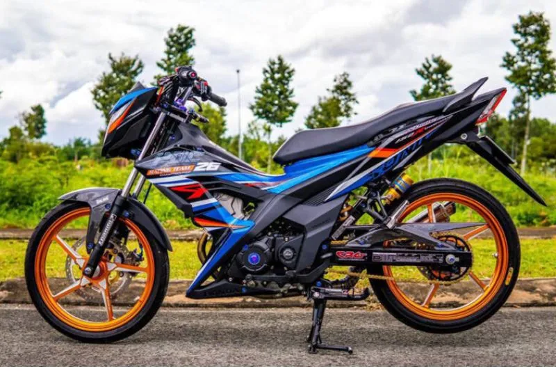 Xe máy độ cấp độ 3 biến đổi gần như hoàn toàn